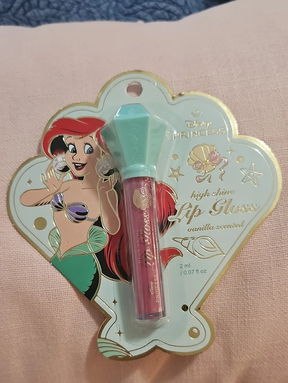 Disney Princess Little Mermaid Lip Gloss & Face Mask